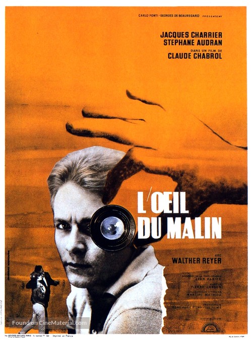 Oeil du malin, L&#039; - French Movie Poster