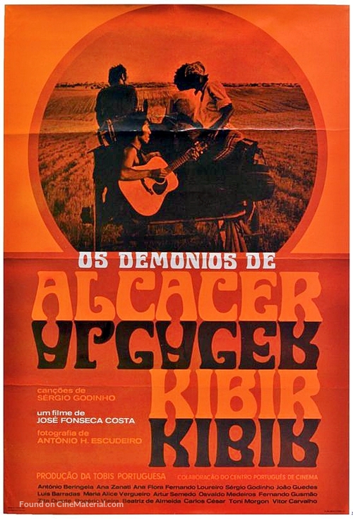 Os Dem&oacute;nios de Alc&aacute;cer Quibir - Portuguese Movie Poster