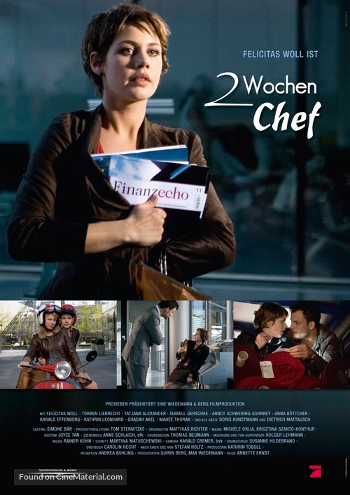 Zwei Wochen Chef - German Movie Poster