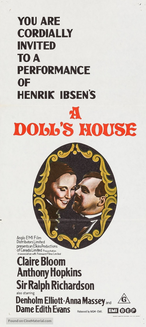 A Doll&#039;s House - Australian Movie Poster