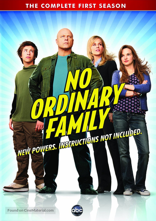 &quot;No Ordinary Family&quot; - DVD movie cover