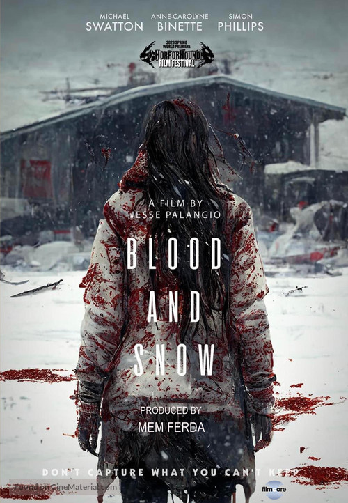 Blood and Snow - Canadian Movie Poster