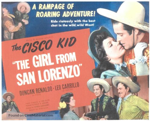 The Girl from San Lorenzo - Movie Poster