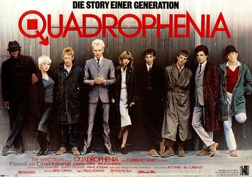 Quadrophenia - German Movie Poster