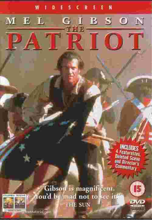 The Patriot - British Movie Cover