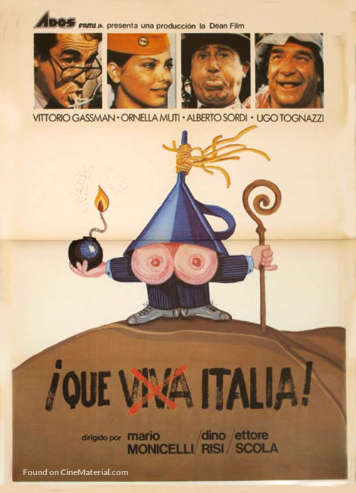I nuovi mostri - Spanish Movie Poster