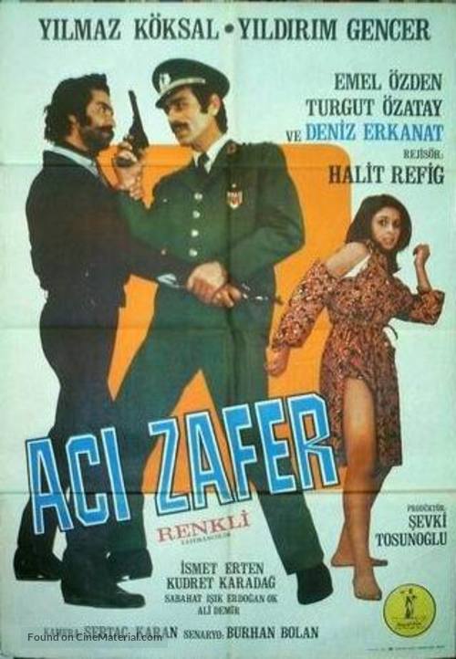 Aci zafer - Turkish Movie Poster