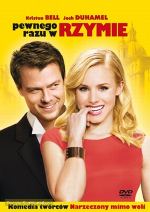 When in Rome - Polish DVD movie cover