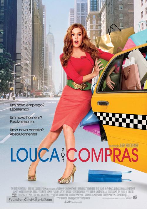 Confessions of a Shopaholic - Portuguese Movie Poster