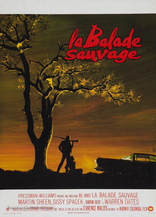 Badlands - French Movie Poster