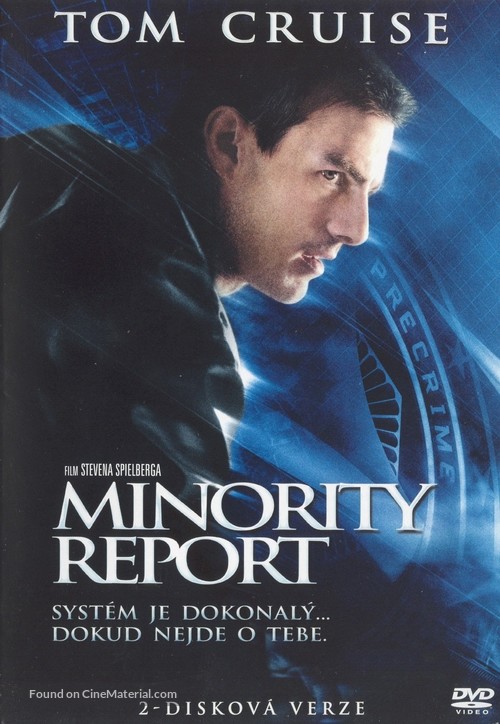Minority Report - Czech Movie Cover