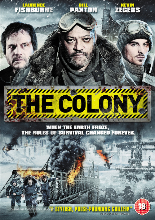 The Colony - British DVD movie cover