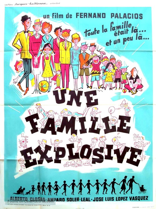 La gran familia - French Movie Poster