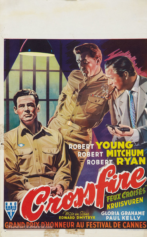 Crossfire - Belgian Movie Poster