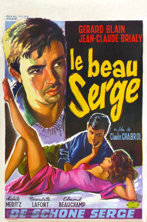 Le beau Serge - Belgian Movie Poster