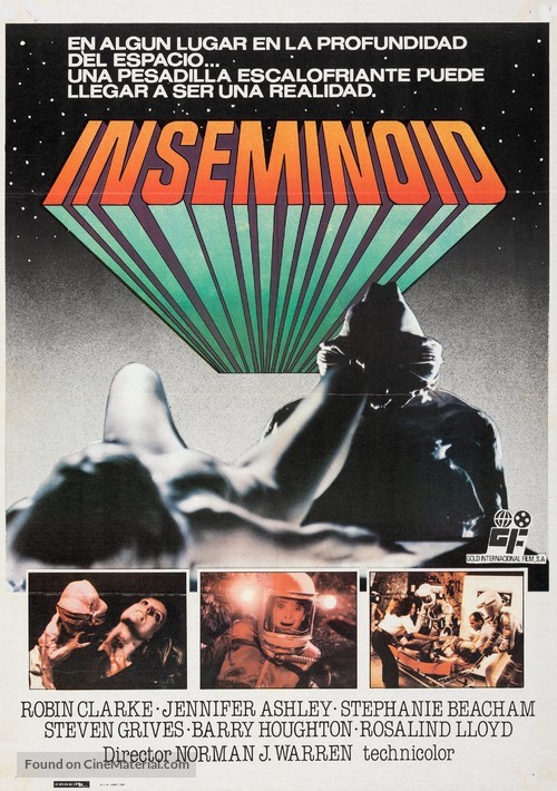 Inseminoid - Spanish Movie Poster