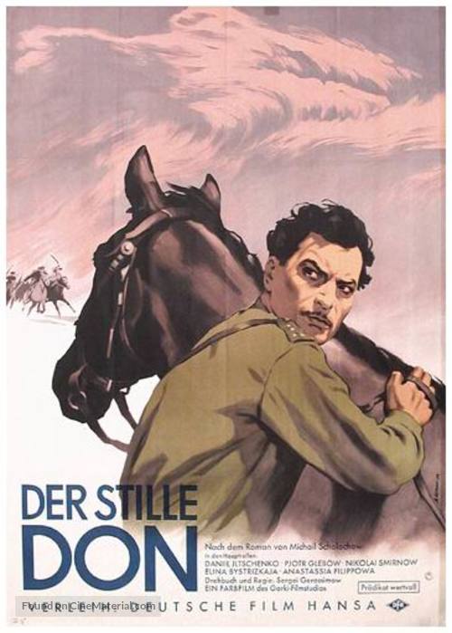 Tikhiy Don - German Movie Poster