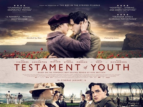 Testament of Youth - British Movie Poster