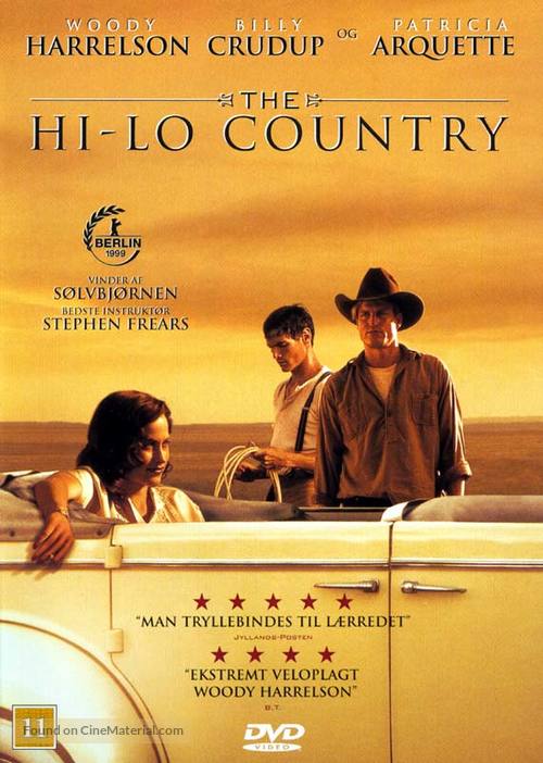 The Hi-Lo Country - Danish DVD movie cover