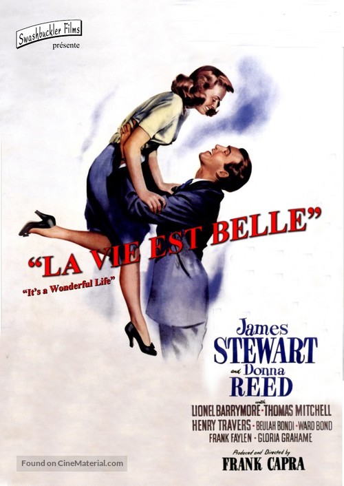 It&#039;s a Wonderful Life - French Re-release movie poster