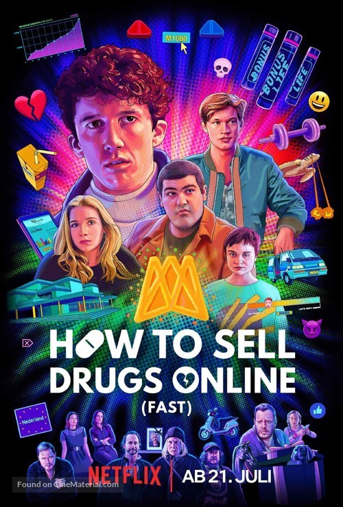 &quot;How to Sell Drugs Online: Fast&quot; - German Movie Poster