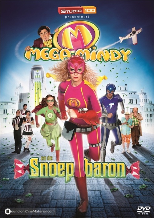 Mega Mindy en de Snoepbaron - Belgian DVD movie cover