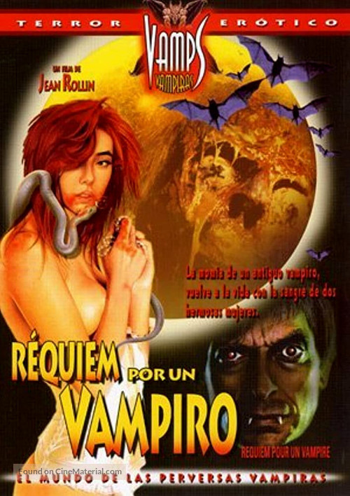 Vierges et vampires - Spanish DVD movie cover