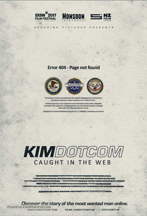 Kim Dotcom: Caught in the Web - Movie Poster