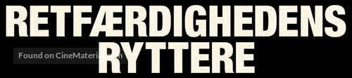 Retf&aelig;rdighedens ryttere - Danish Logo