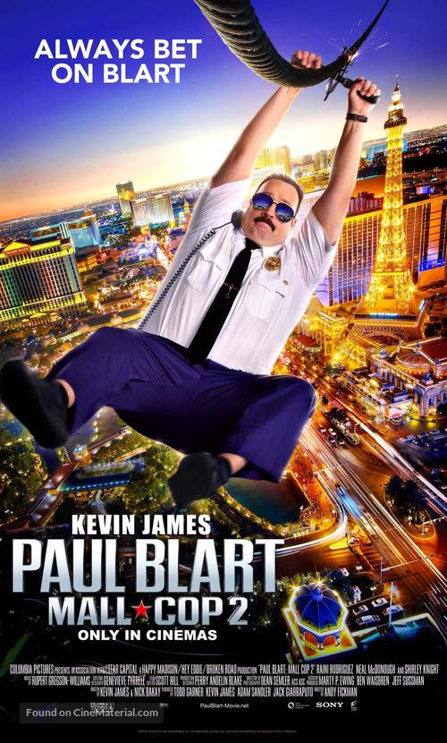 Paul Blart: Mall Cop 2 - British Movie Poster