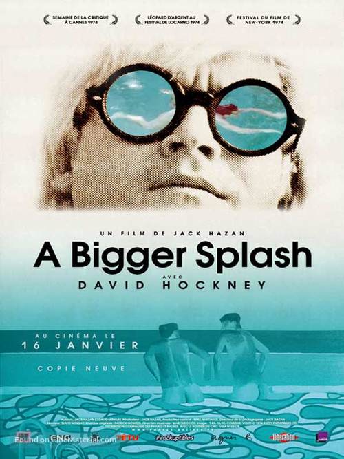 A Bigger Splash - French Movie Poster
