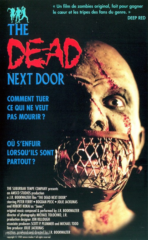 The Dead Next Door - French Movie Cover