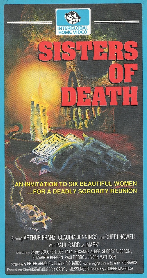 Sisters of Death - Canadian VHS movie cover