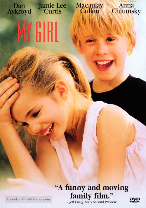 My Girl - DVD movie cover