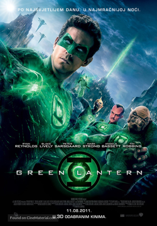 Green Lantern - Croatian Movie Poster