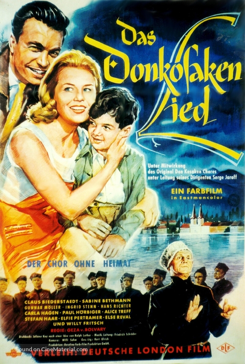 Das Donkosakenlied - German Movie Poster