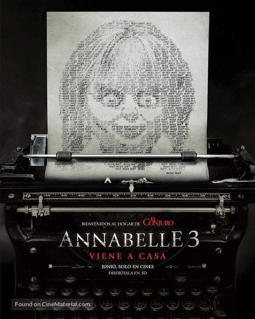 Annabelle Comes Home - Mexican Movie Poster