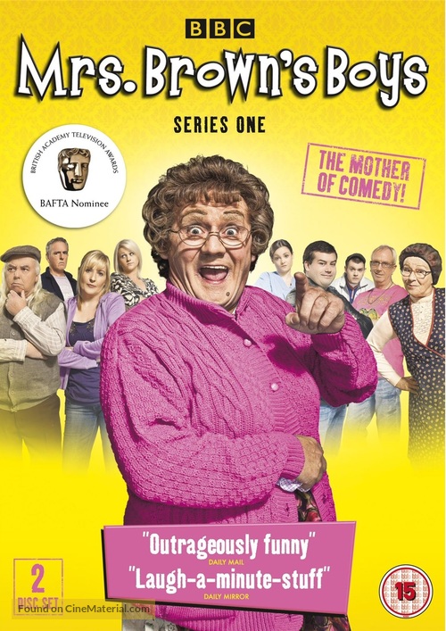 &quot;Mrs. Brown&#039;s Boys&quot; - British DVD movie cover