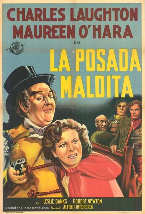 Jamaica Inn - Argentinian Movie Poster