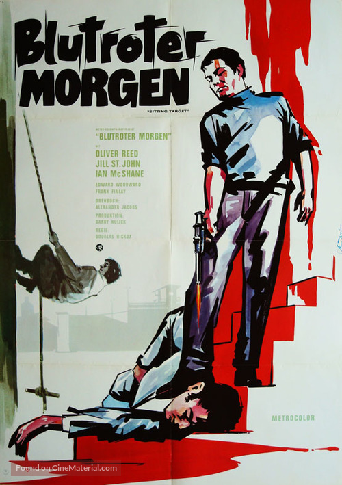 Sitting Target - German Movie Poster