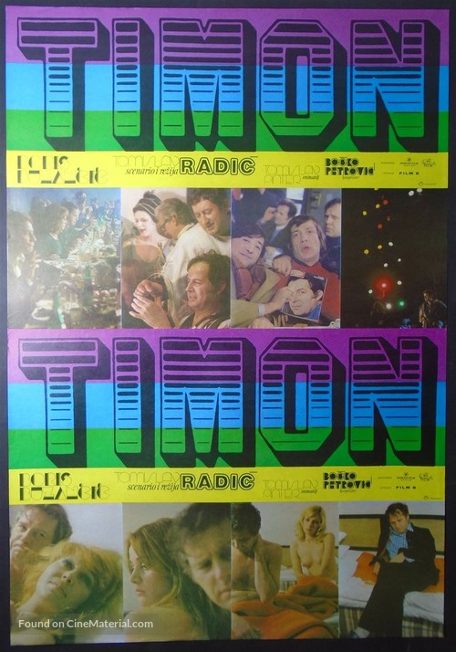 Timon - Yugoslav Movie Poster