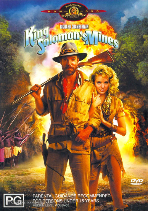 King Solomon&#039;s Mines - Australian DVD movie cover