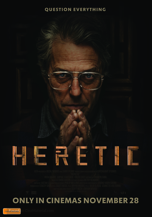 Heretic - Australian Movie Poster