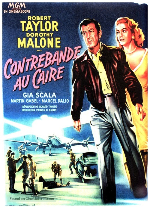 Tip on a Dead Jockey - French Movie Poster