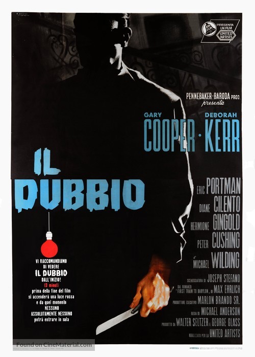 The Naked Edge - Italian Movie Poster