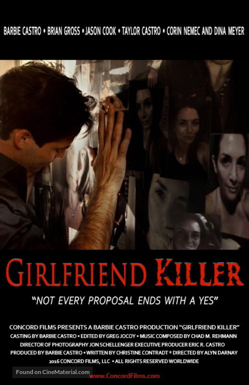 Girlfriend Killer - Movie Poster