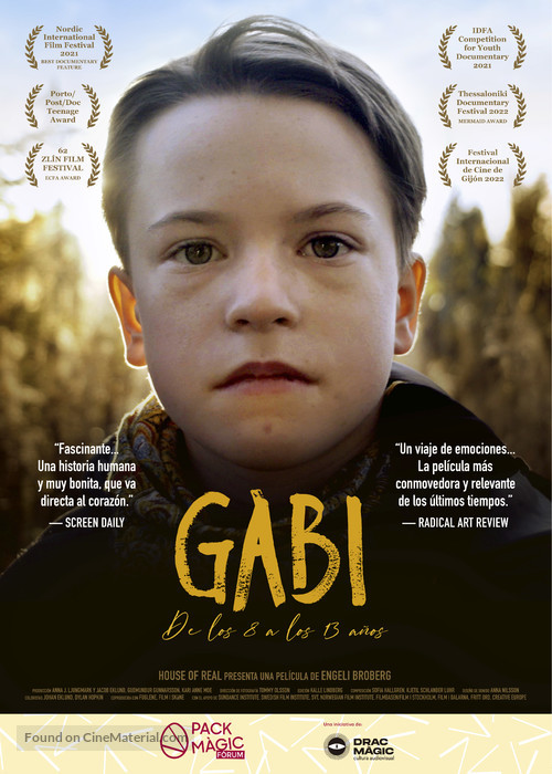 Gabi, 8 till 13 &aring;r - Spanish Movie Poster