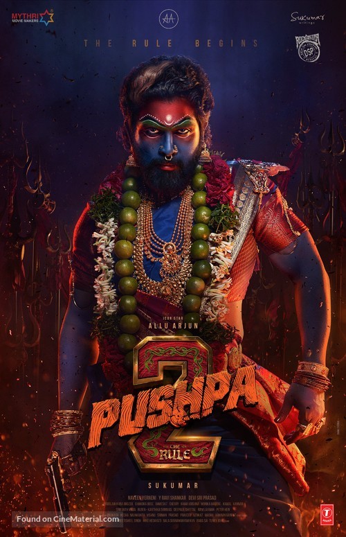 Pushpa: The Rule - Part 2 - Indian Movie Poster