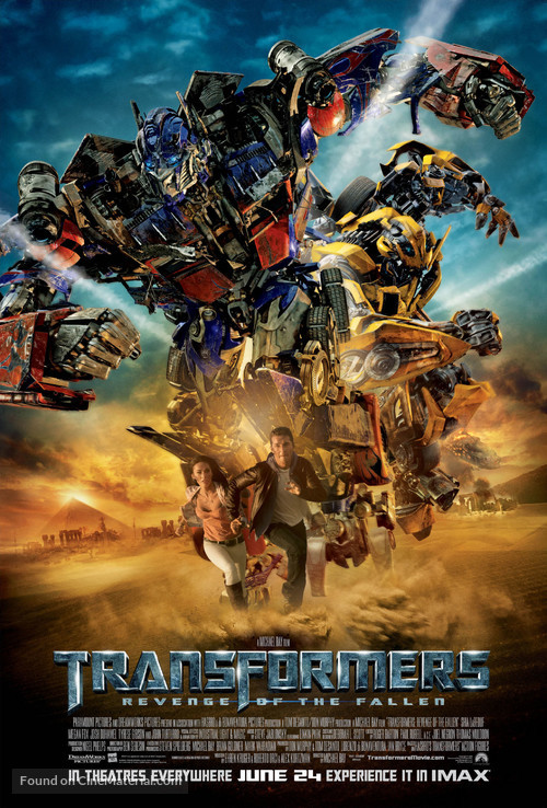 Transformers: Revenge of the Fallen - British Movie Poster