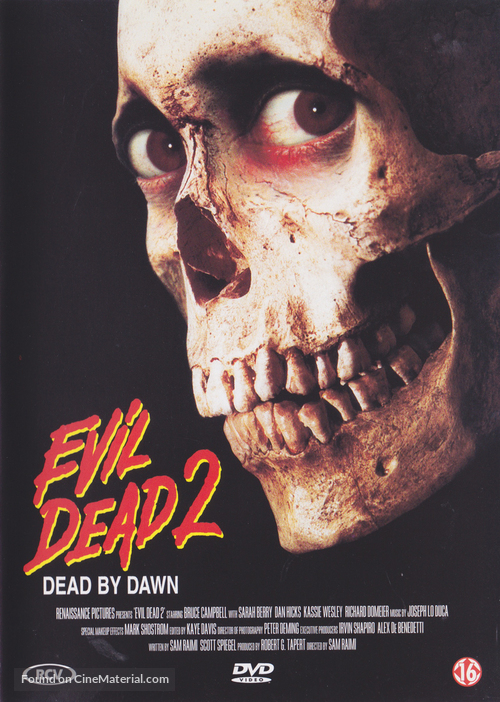 Evil Dead II - Belgian DVD movie cover